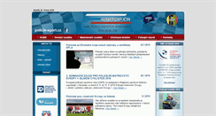 Desktop Screenshot of policie-sport.cz
