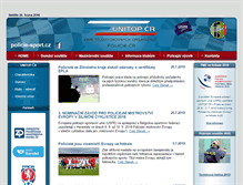 Tablet Screenshot of policie-sport.cz